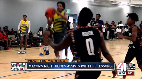 Mayor's Night Hoops continues to help keep kids out of trouble in KCMO
