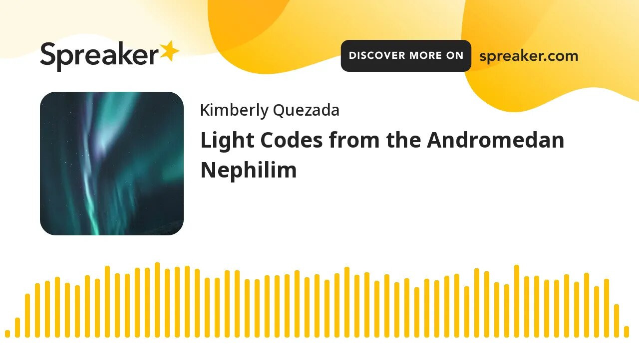 Light Codes from the Andromedan Nephilim