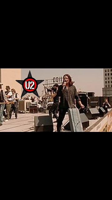 Unbelievable Behind-the-Scenes Look at U2's 1987 LA Video Shoot #shorts #rocknroll #u2