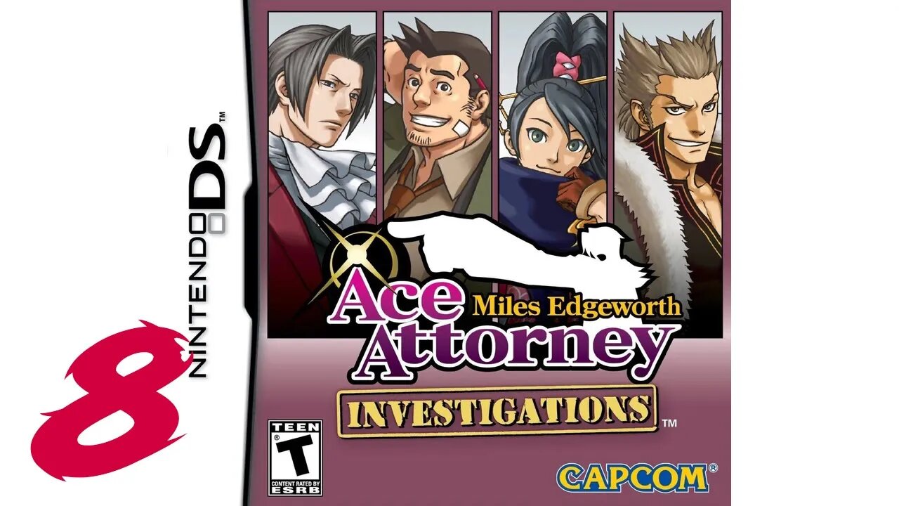 🌸[Ace Attorney Investigations #8] snuggling ring crackdown 3: laptop overheating edition🌸