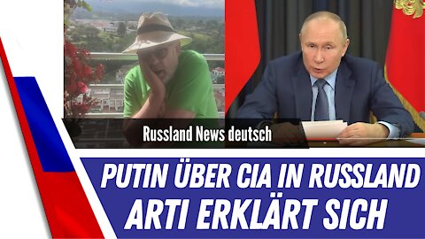 Putin über CIA in Russland - Arti erklärt sich