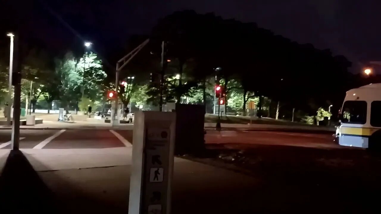 lights along the bike path at Ruggles not working
