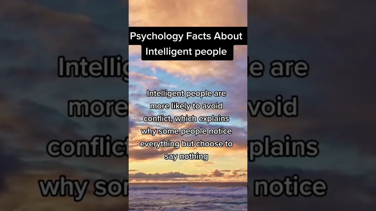 psychology facts about intelligent people #psychologyfacts #shortsvideo #shortsfeed #shortsyoutube