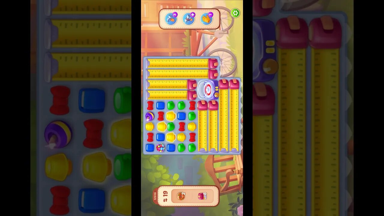 Shorts Playrix Homescapes Gameplay Walkthrough Level 12616-010