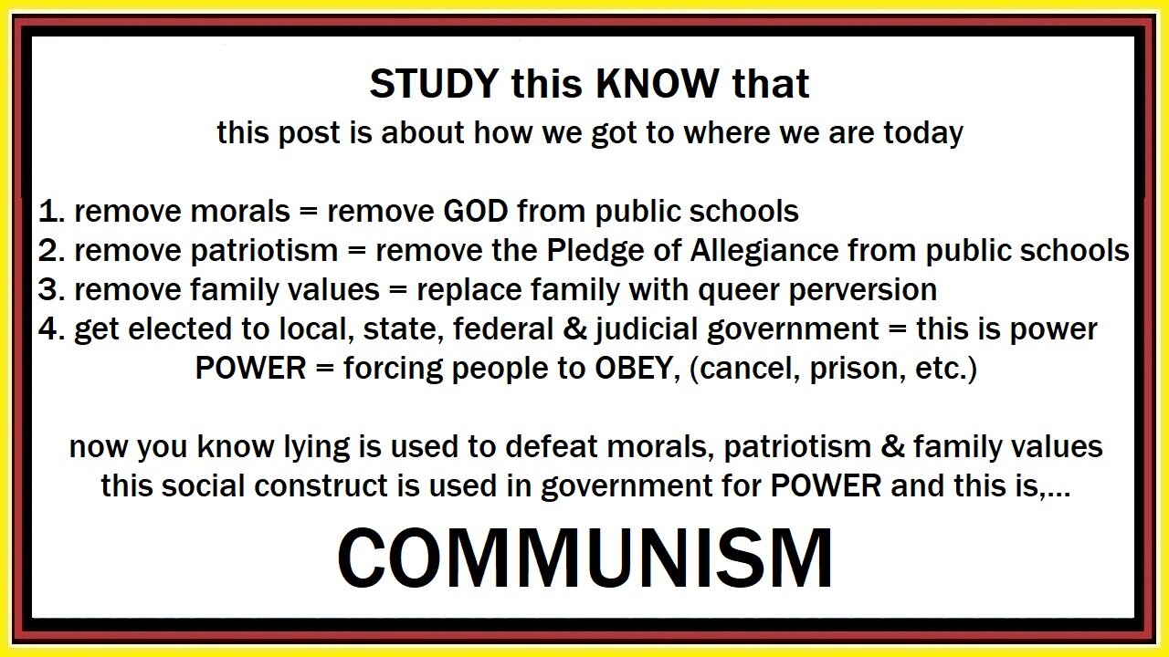 STUDY this KNOW that