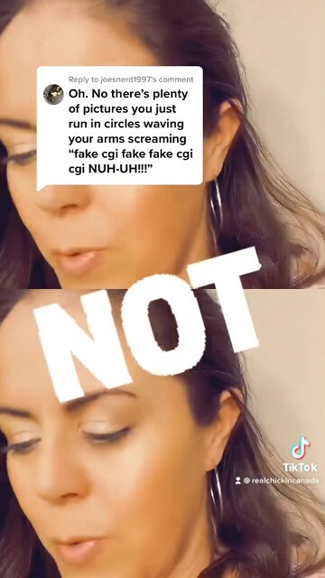 RANT: I NEVER SAID CGI OR FLAT EARTH!