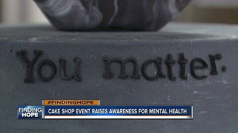 The "Depressed Cake Shop" pops up in Boise to address stigmas surrounding mental health