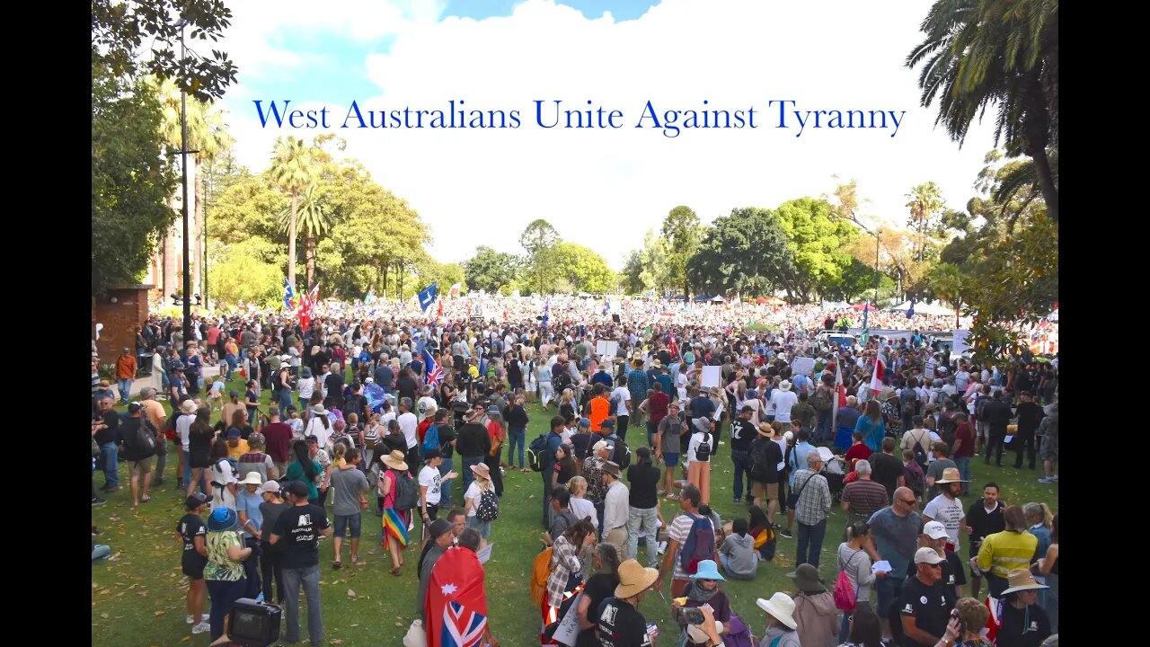 West Australians Unite Against Tyranny