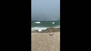 Water spout spotted on Hutchinson Island