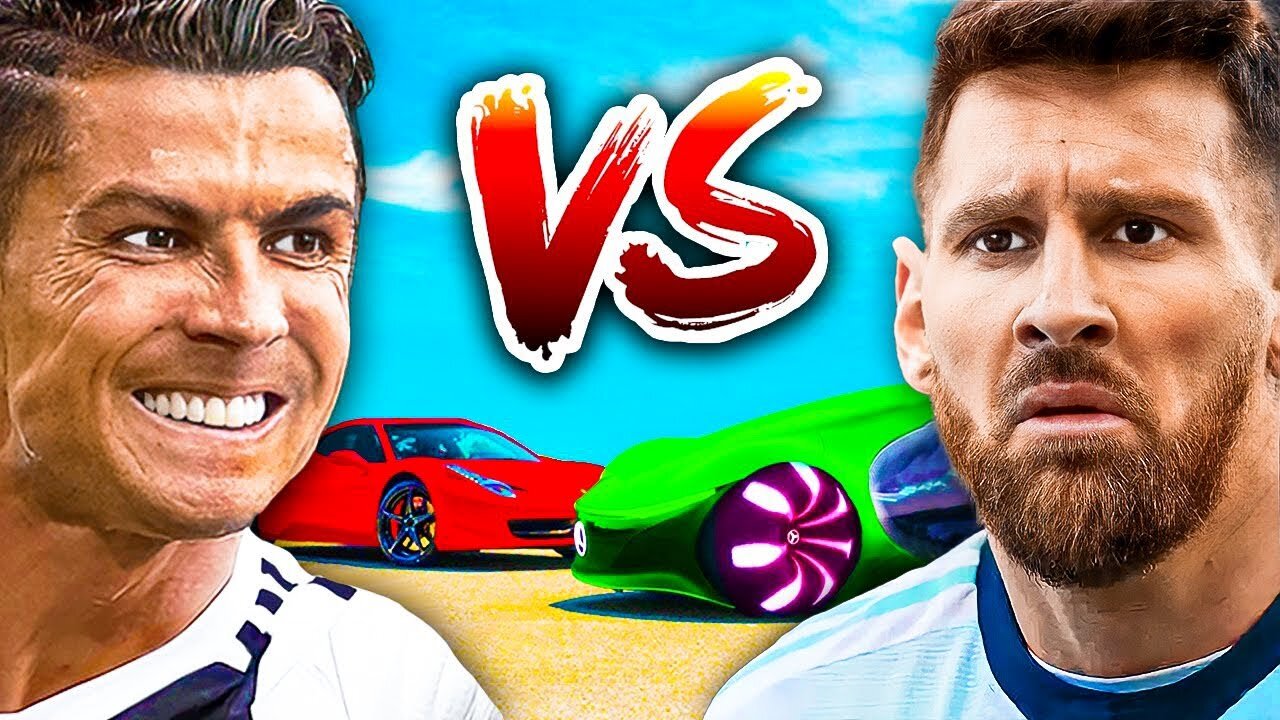 Ronaldo Vs Messi - Car Wars (1)