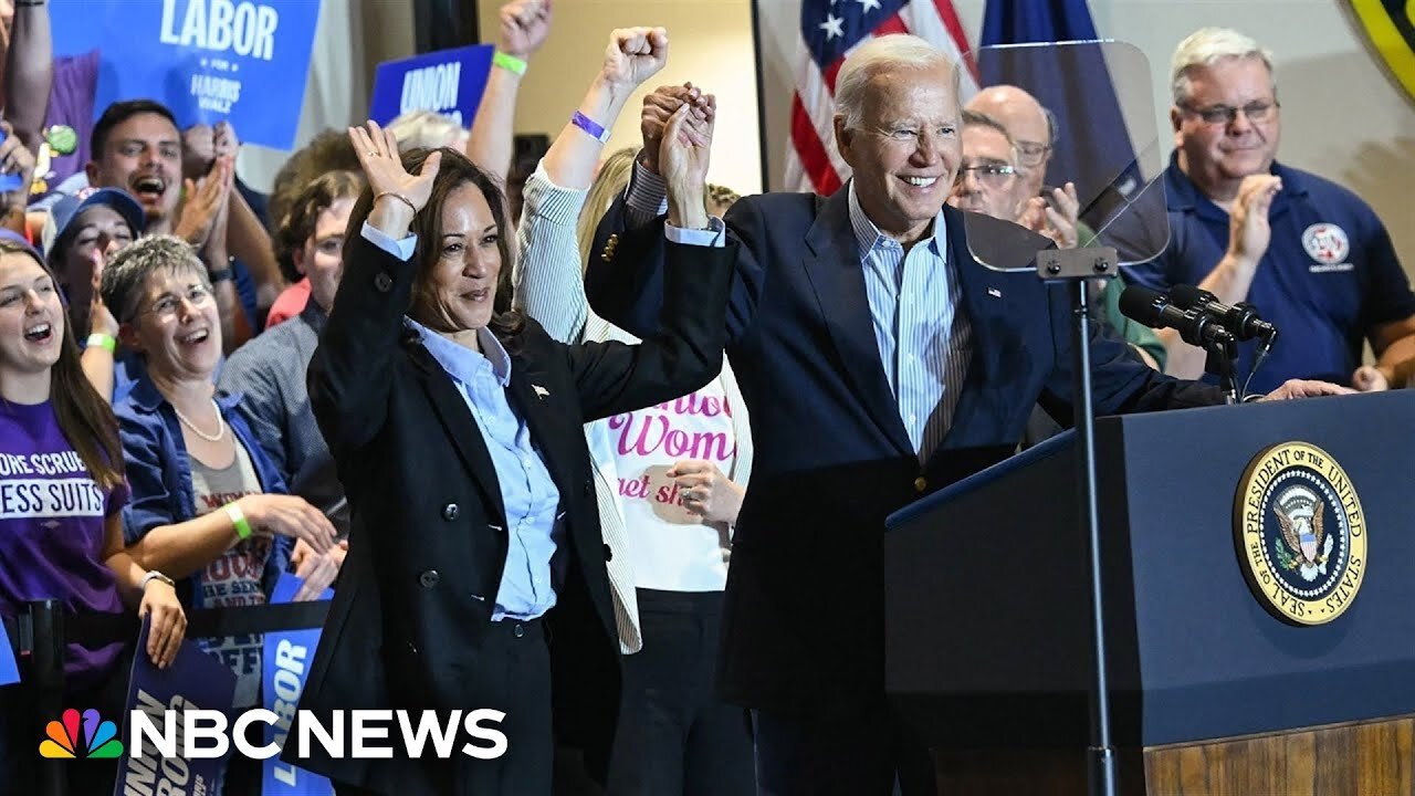 Biden and Harris tout support for unions at Labor Day campaign event