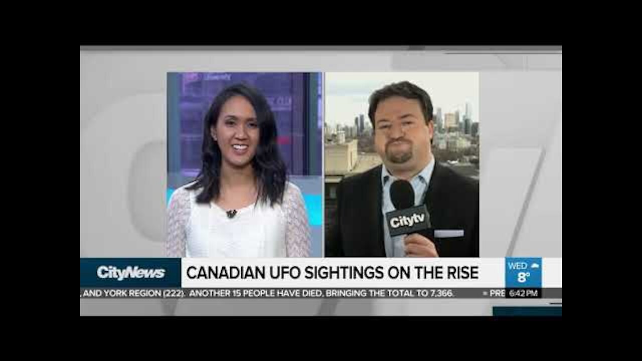 UFO Sightings On The Rise[ Canada Sighting] Real Footage! Ufo News