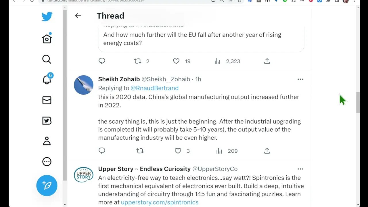 中國全球製造業增加值現在與美國和歐盟的總和相當