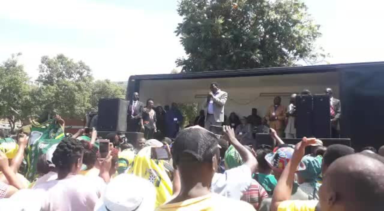 SOUTH AFRICA - Durban - Jacob Zuma addresses his supporters (Videos) (Fdw)