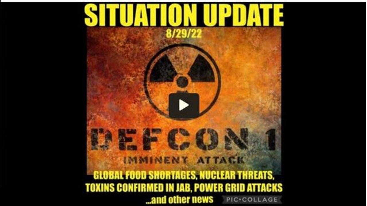 SITUATION UPDATE 8/29/2022