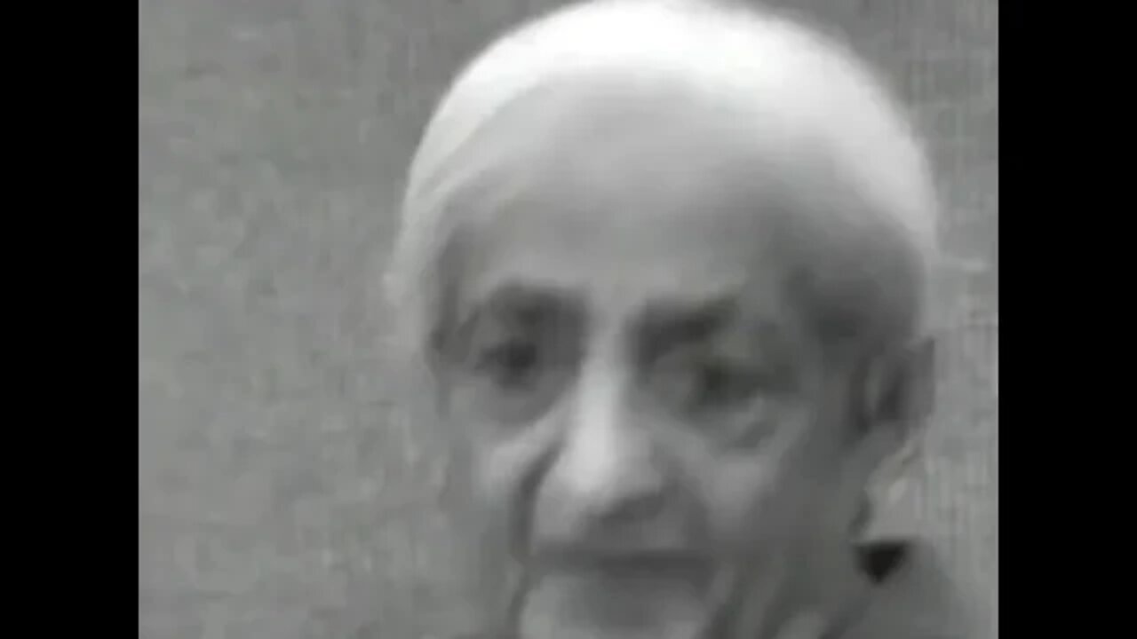 The root of division Krishnamurti