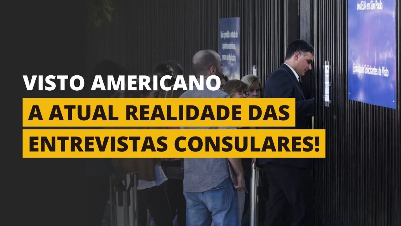 A ENTREVISTA DO VISTO AMERICANO!