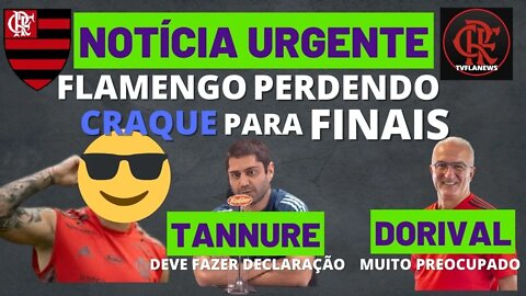 URGENTE FLAMENGO PODE PERDER CRAQUE PARA A FINAL