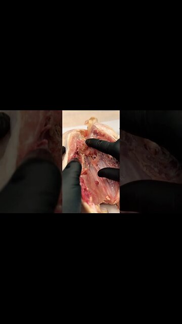 Spatchcock Chicken 🐔 in 60 SECONDS! #spatchcockchicken #shorts #bestchicken