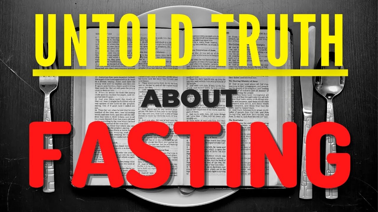 THE UNTOLD TRUTH ABOUT PRAYER & FASTING || Mini Documentary Christian Video