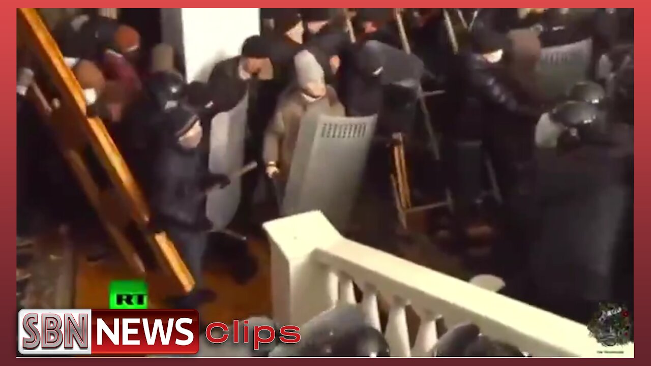 Ukrainian Tyrannical Police Get Their Asses Kicked by a Bunch of Pissed-Off Patriots - 5271