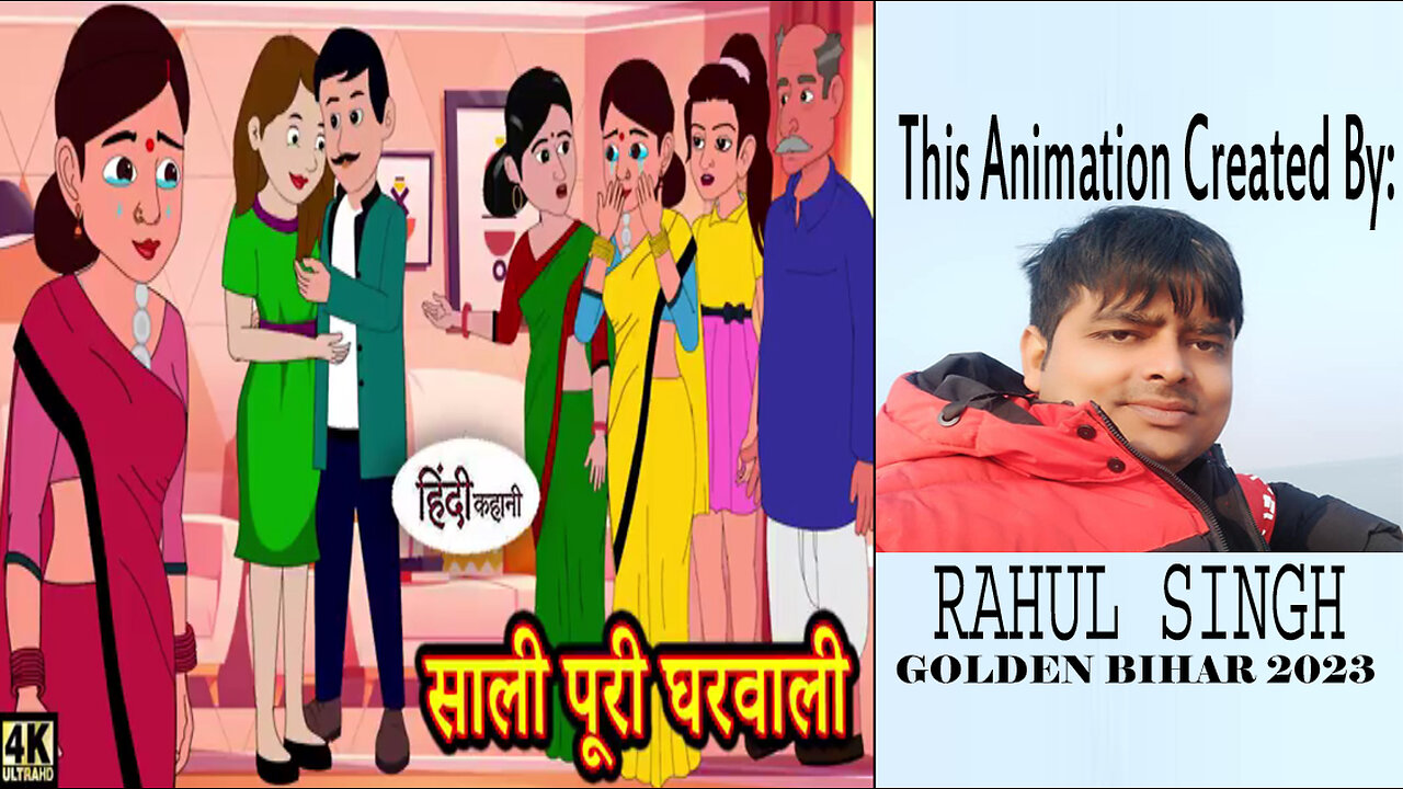 साली पूरी घरवाली | Sali Puri Gharwali | Sali Adhi Gharwali | #richvspoor #bedtimestories #pmtoons