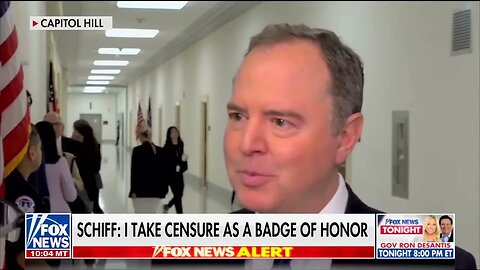 Russian Collusion Truther & Conspiracy Theorist Adam Schiff: House Censure Would Be "Badge Of Honor"