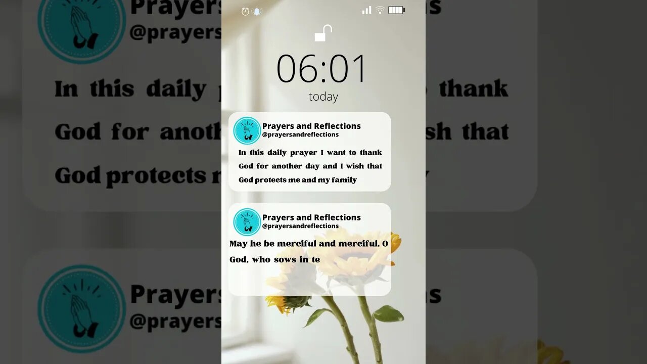 Daily Morning Prayer π | #05 | πDon't leave home without praying