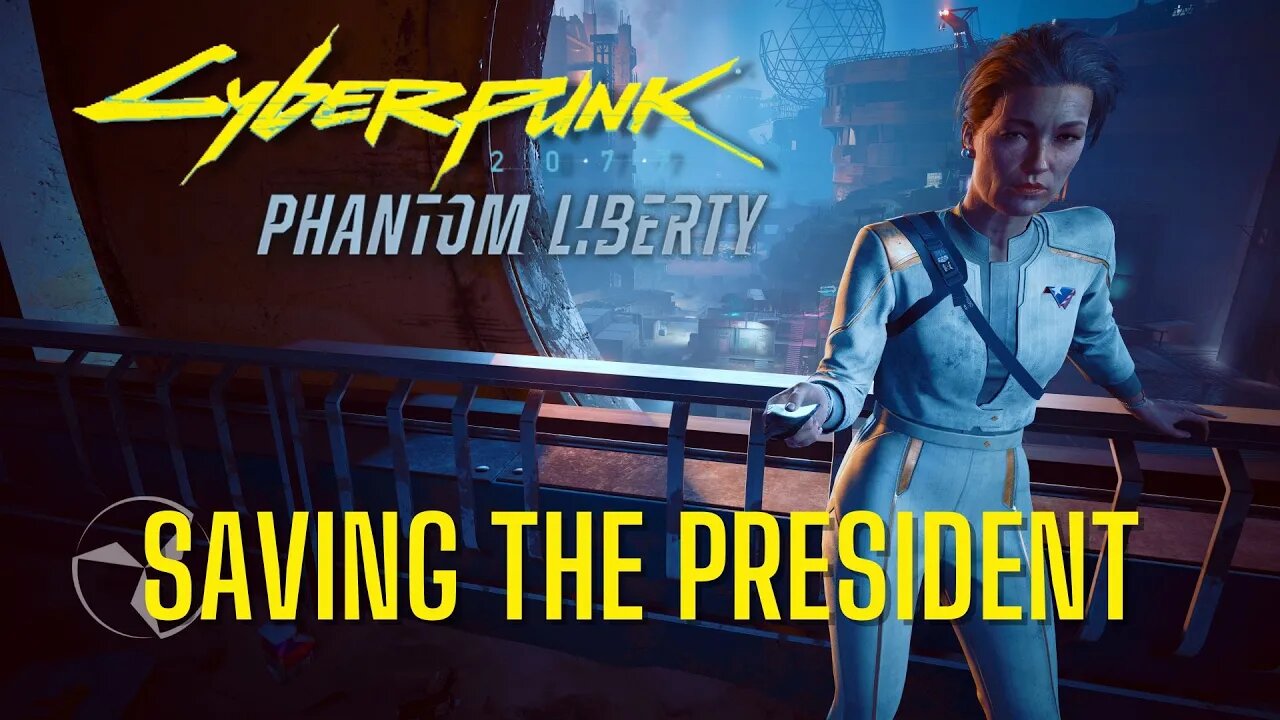 Saving the NUSA President, Rosalind Myers #cyberpunk2077 #phantomliberty