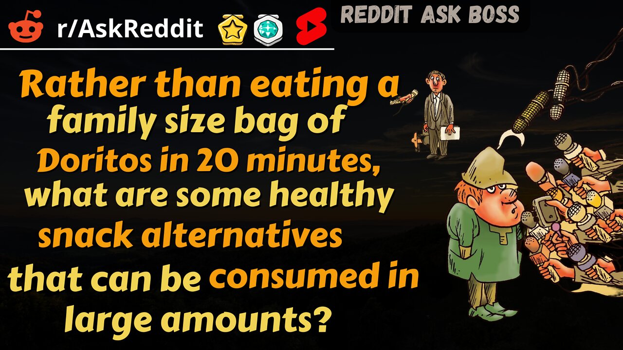 Rather than eating a family size bag of Doritos in 20 minutes,...**? #shorts #askreddit