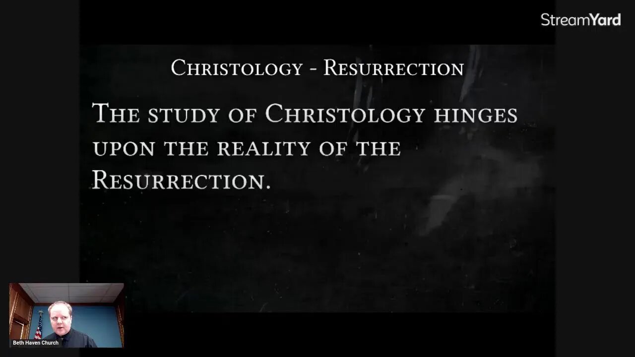 Christology 67 - The Resurrection of Jesus