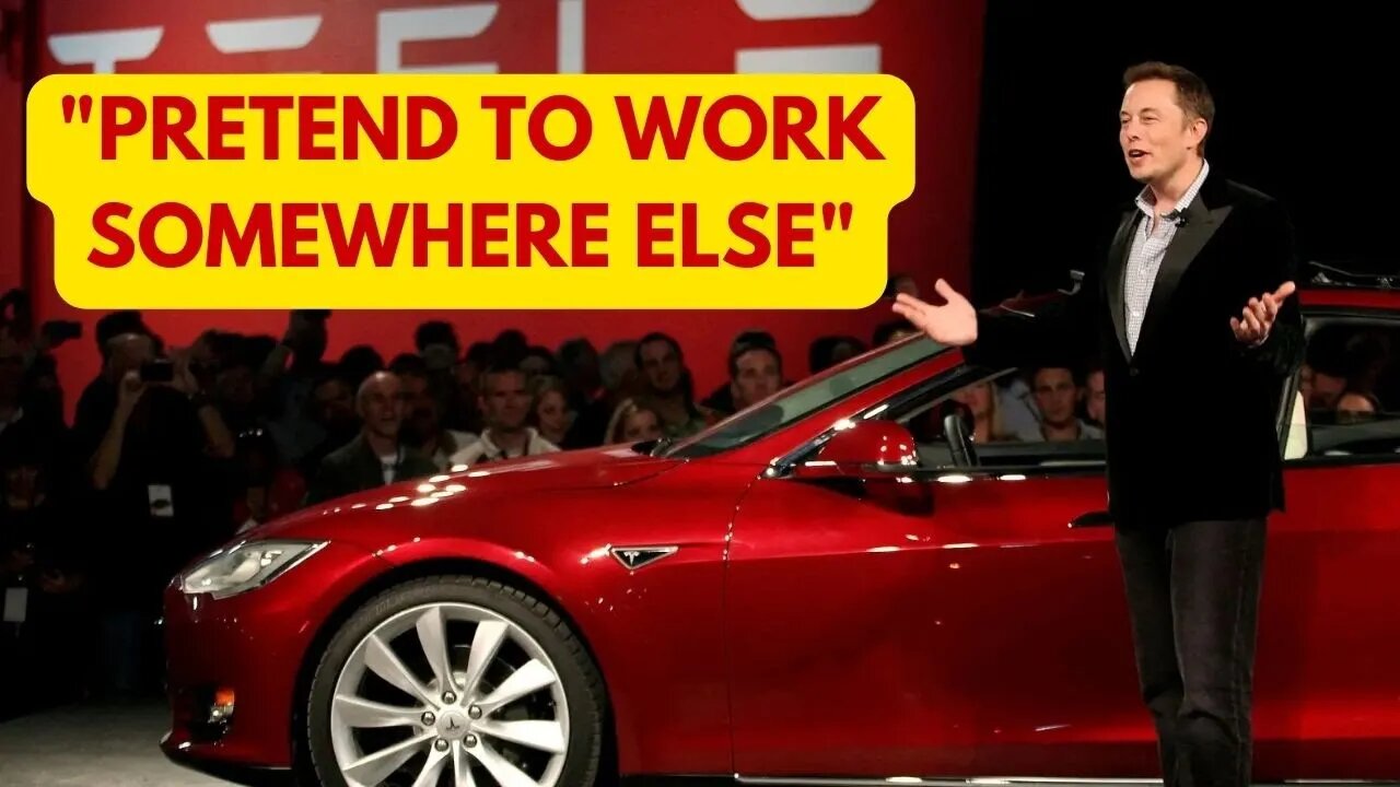 Elon Musk Demands Workers Come Back Into the Office "Pretend to Work Somewhere Else"