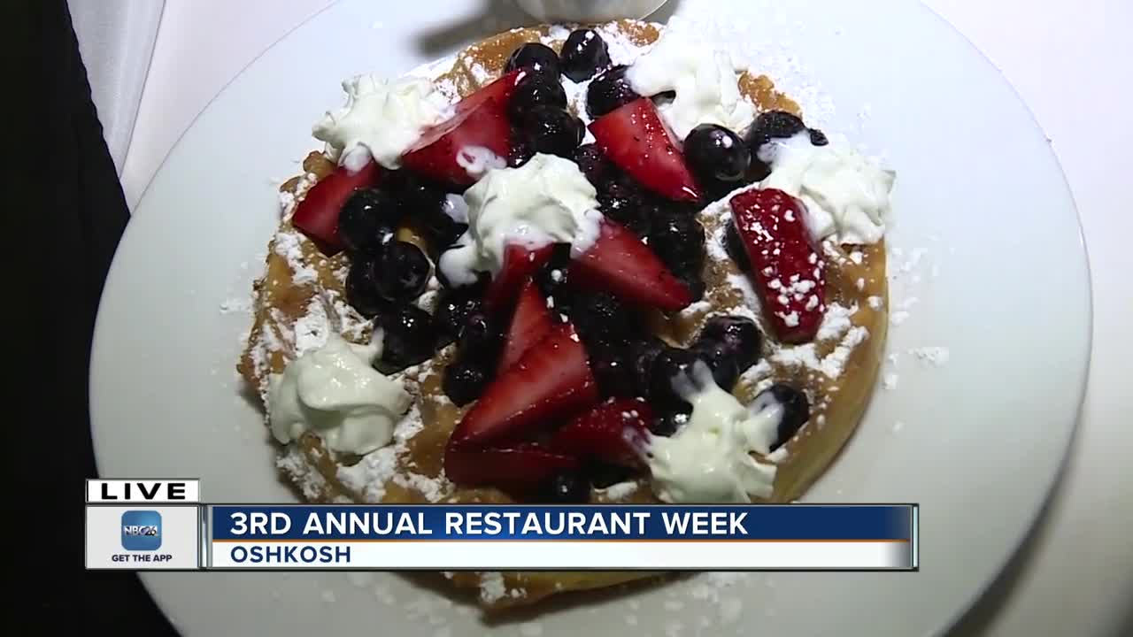 Restaurant week returns to Oshkosh