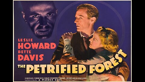 THE PETRIFIED FOREST 1936 Killer & His Gang Arrive at Diner Full of Peculiar People FULL MOVIE in HD