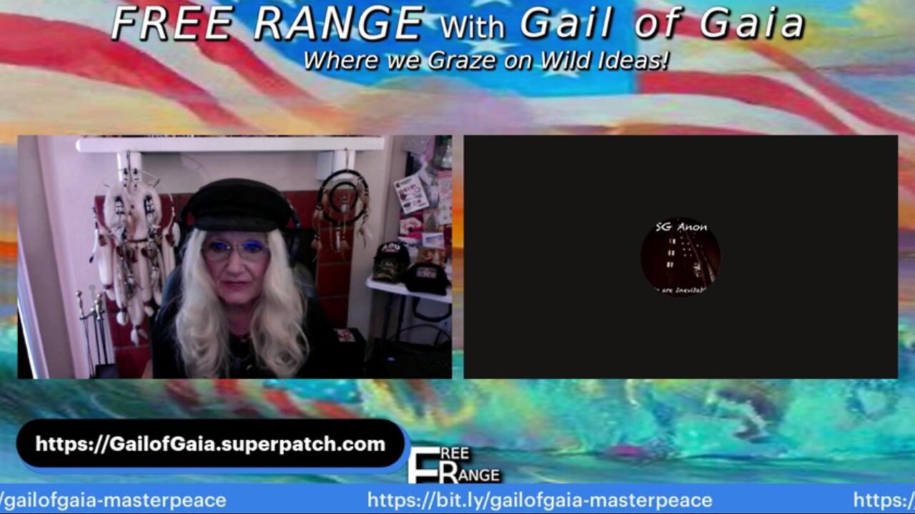 SG Anon Sits Down w/ 'Gail of Gaia' at 'Free Range Show' Talks abt Current Spiritual & Political Topics (3/7/24)