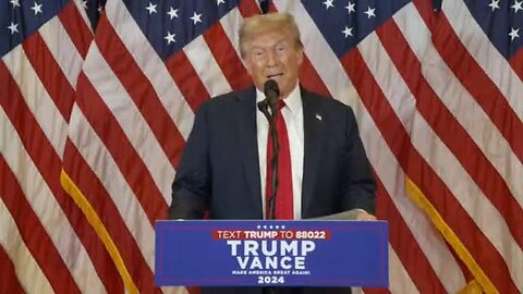 Donald Trump speaks in New York as court weighs appeal in fraud case - September 26, 2024
