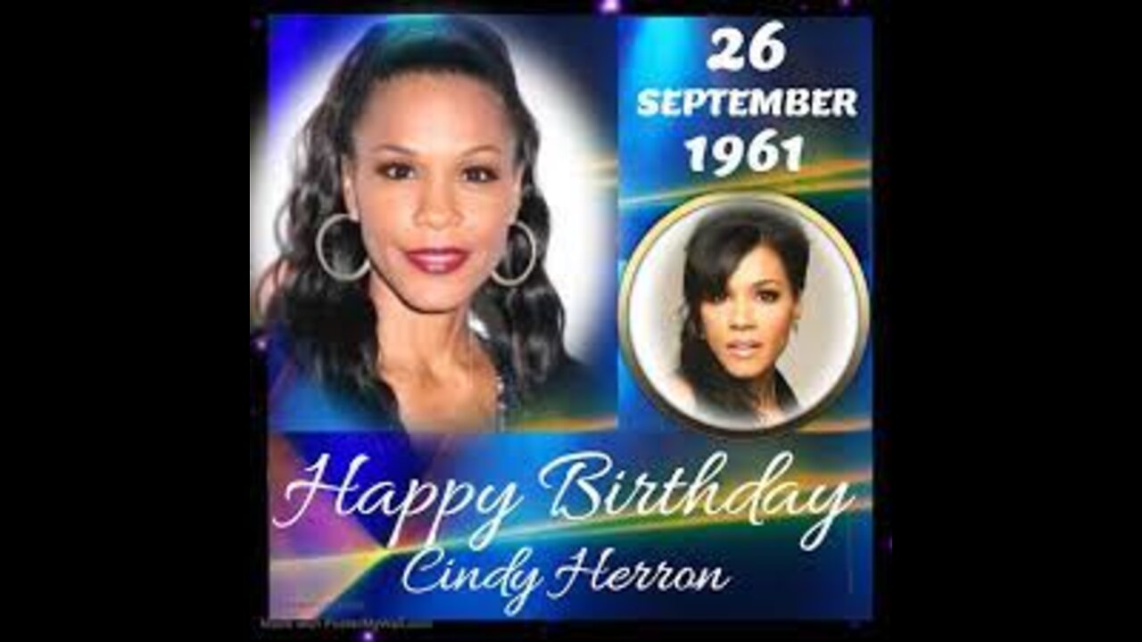 Happy Birth Anniversary En Vogue's SOUL Sista Cindy Herron-2022