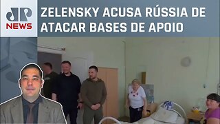 Zelensky visita vítimas de inundações na Ucrânia; Luis Kawaguti analisa