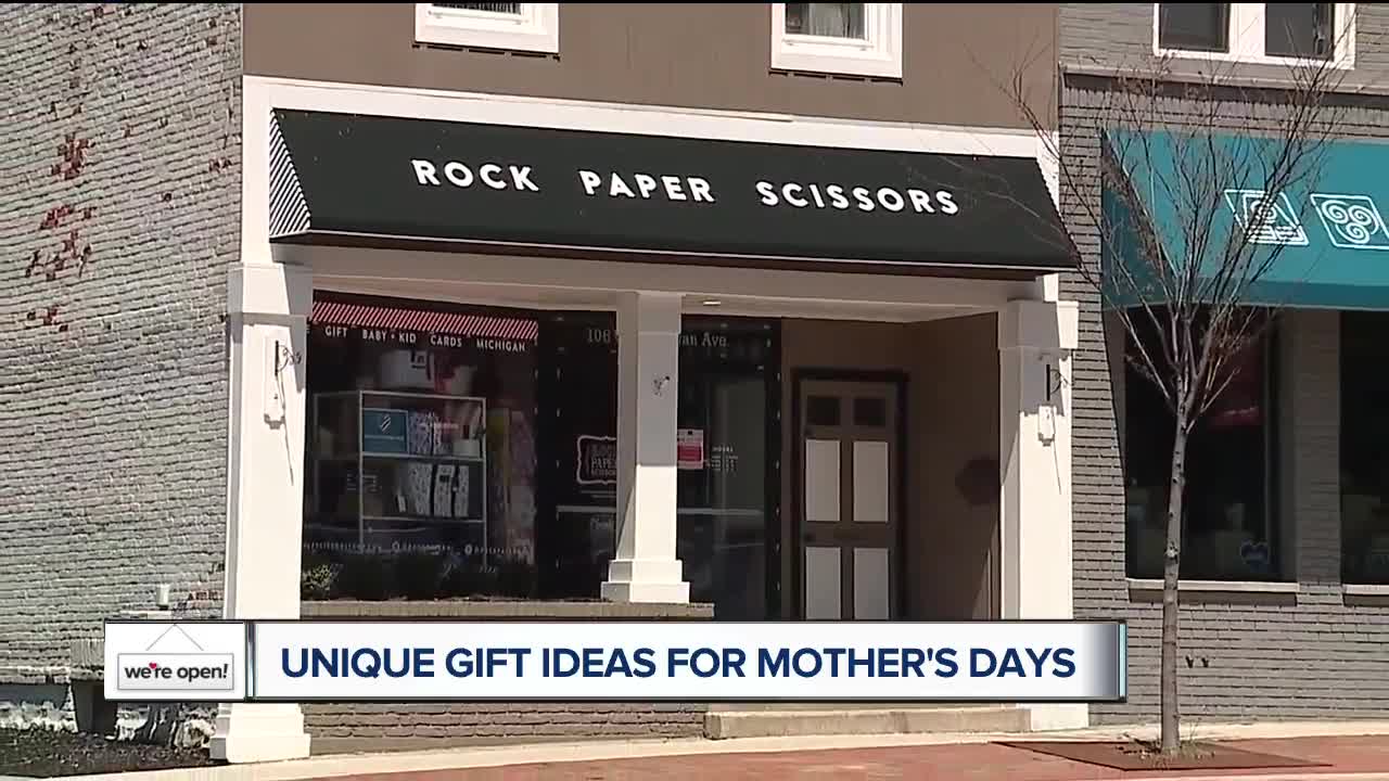 Rock Paper Scissors has unique gift ideas for Mother's Day