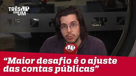 Joel Pinheiro: "O desafio maior que o Brasil tem pela frente é o ajuste das contas públicas"