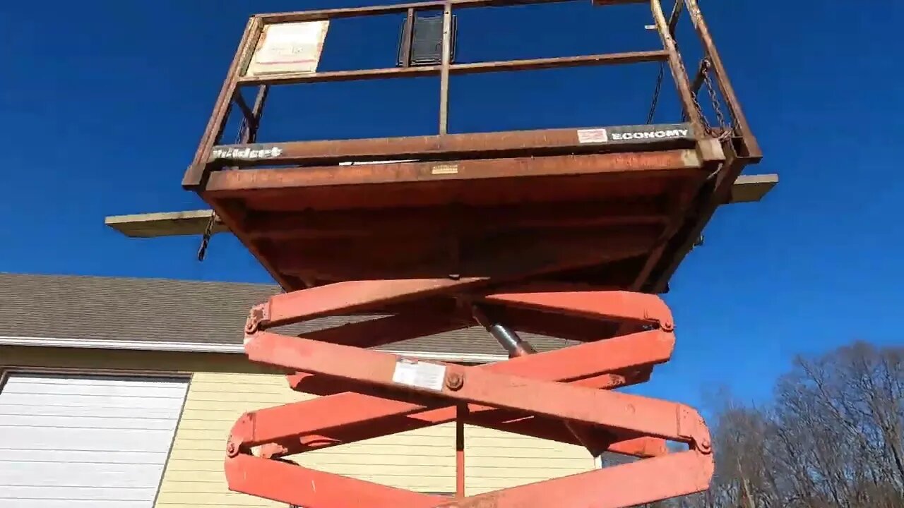 Economy scissor lift repair