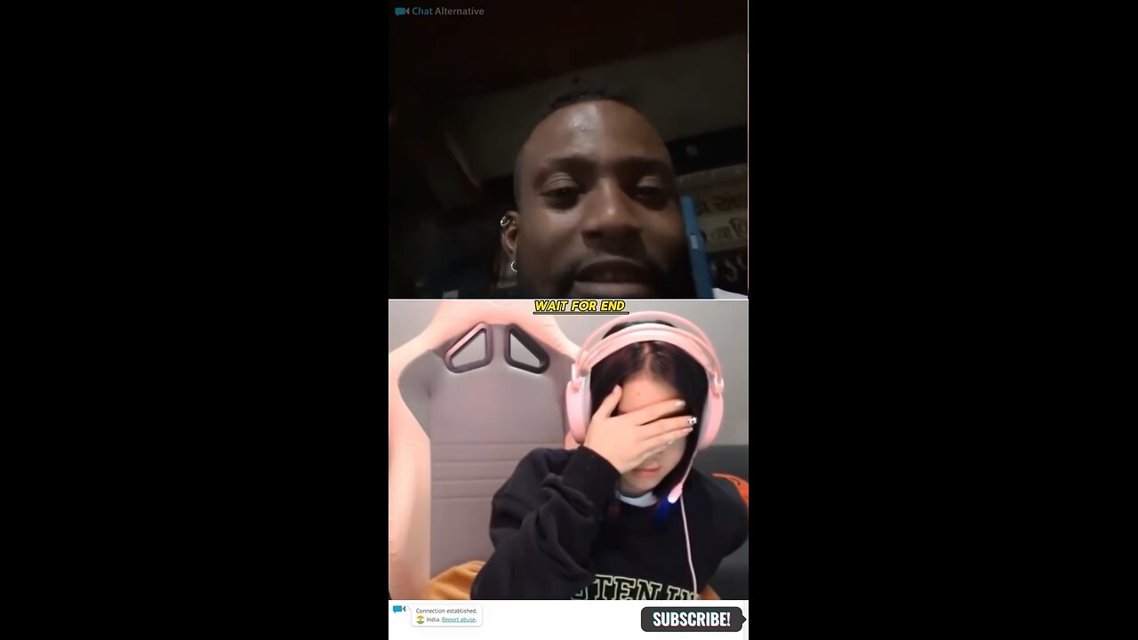 Cute Girl Prank On Ometv 😲😂 #ometv #omegle