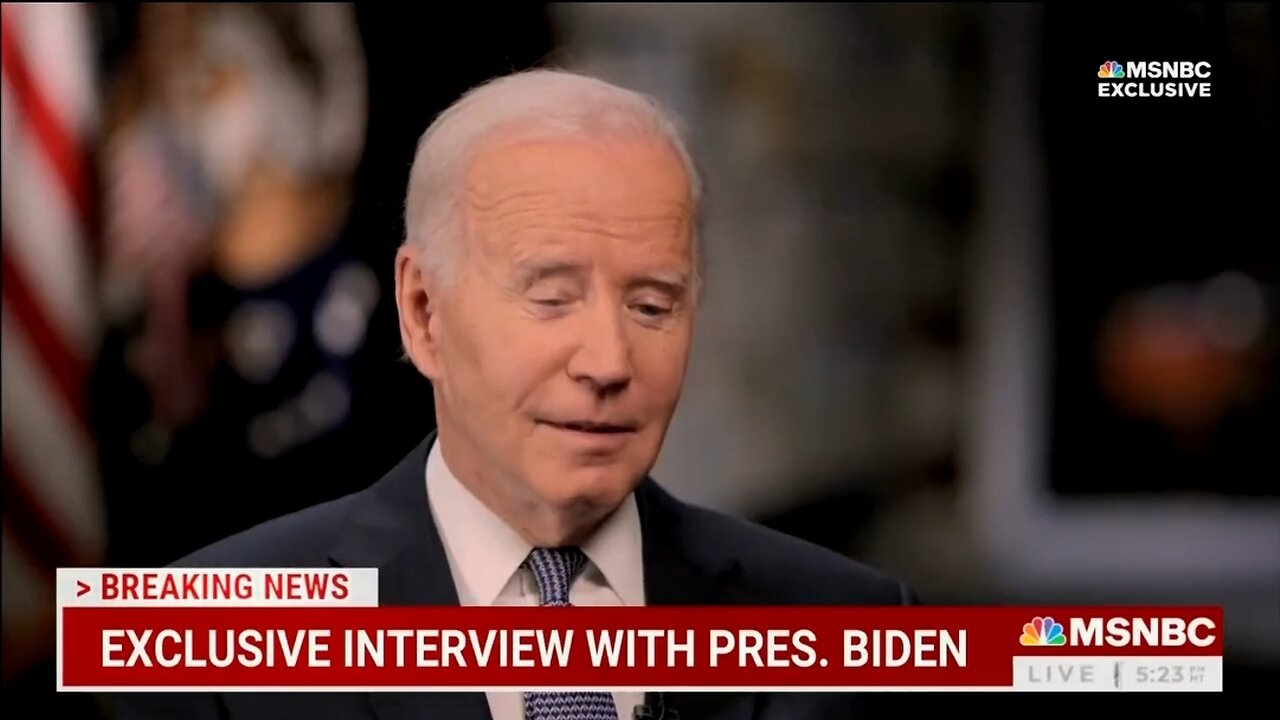 MSNBC Host Has To Wake Up Biden