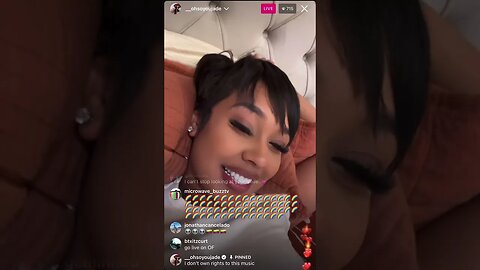 6ix9ine Ex OhsoyouJade Instagram Live (10/04/23)