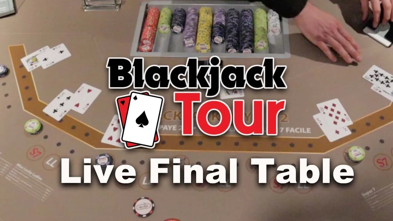 Live Final Table Sept 13 - The Blackjack Tour Online NeverSplit10s.com