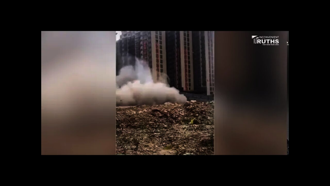 A Building Blasted, More GDP. Will Produced 炸了重來 GDP就漲上去了