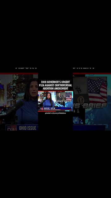 Governor Mike DeWine urgently pleads with Ohioans to reject Issue 1, warning it could cement late-st