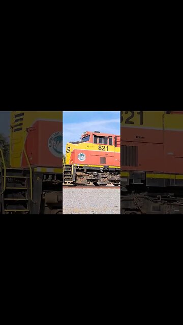 Florida East Coast Railway FEC-204 at South Daytona Florida Apr. 8 2023 #railfanrob #fec204