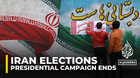 Contenders quit race ahead of Iran's presidential poll as campaigning ends