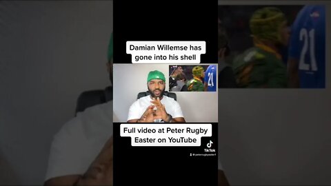 Damian Willemse have gone into his shell